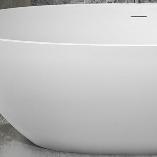Stone Soaking Oval Bathtub Antique Finish Freestanding Bath Tub Clearhalo 'Bathroom Remodel & Bathroom Fixtures' 'Bathtubs' 'Home Improvement' 'home_improvement' 'home_improvement_bathtubs' 'Showers & Bathtubs' 6782451