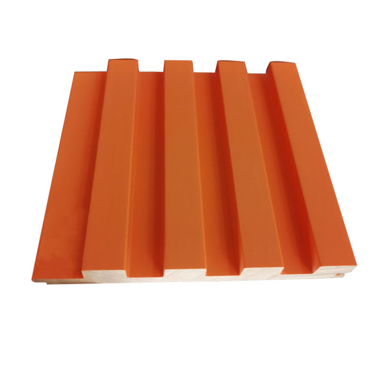 Modern Wall Paneling Solid Wood Glue Down Indoor Wall Paneling Orange Clearhalo 'Flooring 'Home Improvement' 'home_improvement' 'home_improvement_wall_paneling' 'Wall Paneling' 'wall_paneling' 'Walls & Ceilings' Walls and Ceiling' 6785546