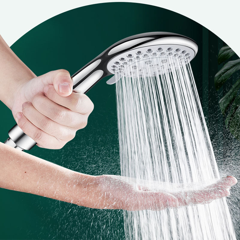 Modern Handheld Shower Head Self-Cleaning Wall-Mount Shower Head Clearhalo 'Bathroom Remodel & Bathroom Fixtures' 'Home Improvement' 'home_improvement' 'home_improvement_shower_heads' 'Shower Heads' 'shower_heads' 'Showers & Bathtubs Plumbing' 'Showers & Bathtubs' 6787553