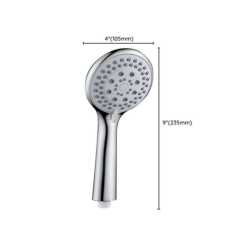 Modern Handheld Shower Head Self-Cleaning Wall-Mount Shower Head Clearhalo 'Bathroom Remodel & Bathroom Fixtures' 'Home Improvement' 'home_improvement' 'home_improvement_shower_heads' 'Shower Heads' 'shower_heads' 'Showers & Bathtubs Plumbing' 'Showers & Bathtubs' 6787563