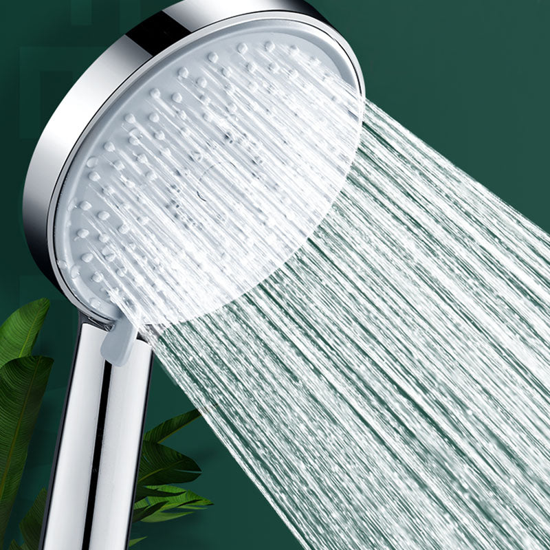 Rain Fall Handheld Shower Head High Flow 3-Spray Patterns Wall-Mount Showerhead Silver Hand Shower None Clearhalo 'Bathroom Remodel & Bathroom Fixtures' 'Home Improvement' 'home_improvement' 'home_improvement_shower_heads' 'Shower Heads' 'shower_heads' 'Showers & Bathtubs Plumbing' 'Showers & Bathtubs' 6787626