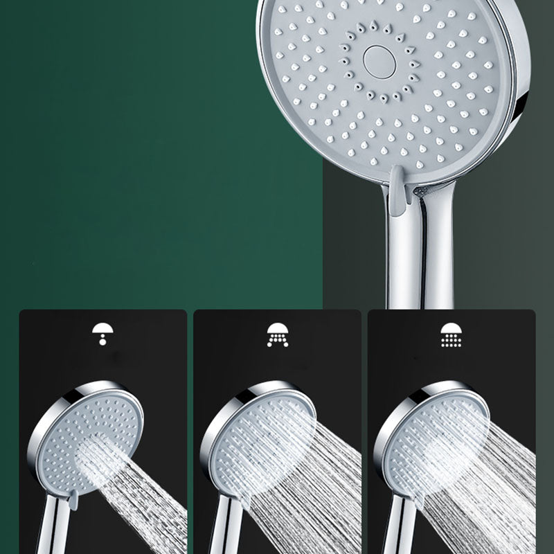 Rain Fall Handheld Shower Head High Flow 3-Spray Patterns Wall-Mount Showerhead Clearhalo 'Bathroom Remodel & Bathroom Fixtures' 'Home Improvement' 'home_improvement' 'home_improvement_shower_heads' 'Shower Heads' 'shower_heads' 'Showers & Bathtubs Plumbing' 'Showers & Bathtubs' 6787628