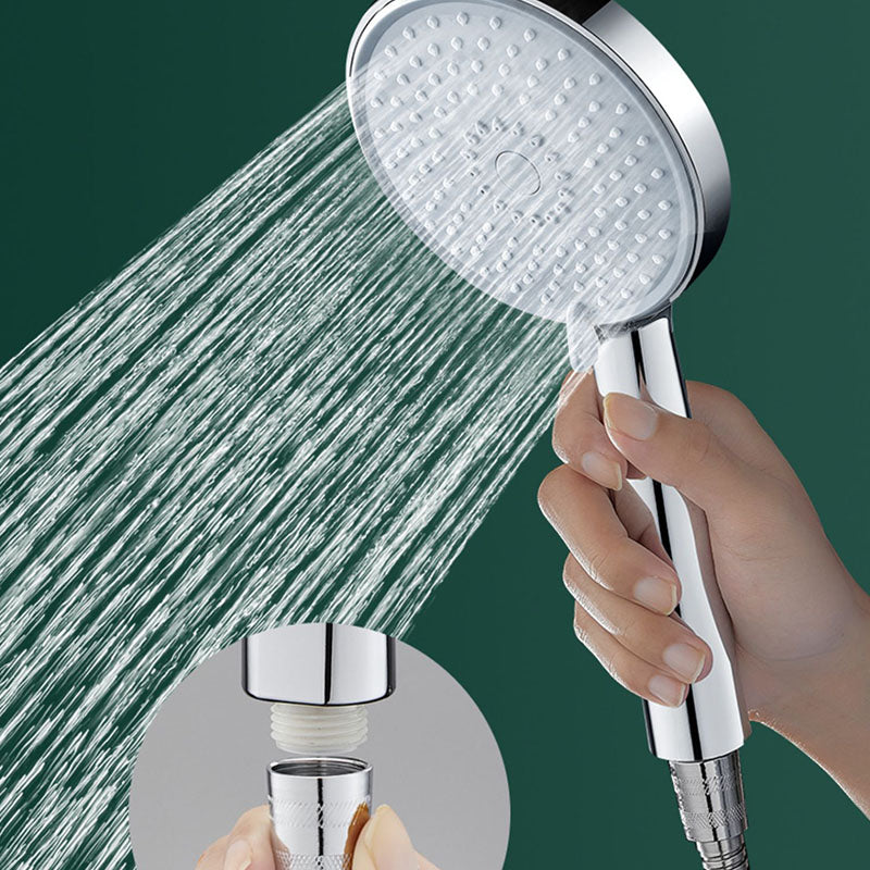 Rain Fall Handheld Shower Head High Flow 3-Spray Patterns Wall-Mount Showerhead Clearhalo 'Bathroom Remodel & Bathroom Fixtures' 'Home Improvement' 'home_improvement' 'home_improvement_shower_heads' 'Shower Heads' 'shower_heads' 'Showers & Bathtubs Plumbing' 'Showers & Bathtubs' 6787643