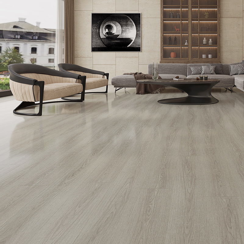 Modern Wood Floor Laminate Textile Waterproof Living Room Laminate Floor Cream Gray Clearhalo 'Flooring 'Home Improvement' 'home_improvement' 'home_improvement_laminate_flooring' 'Laminate Flooring' 'laminate_flooring' Walls and Ceiling' 6787990