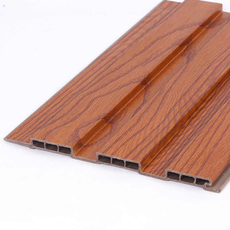 Soild Wood Wall Paneling Waterproof Wall Paneling for Living Room Walnut 4.7" Clearhalo 'Flooring 'Home Improvement' 'home_improvement' 'home_improvement_wall_paneling' 'Wall Paneling' 'wall_paneling' 'Walls & Ceilings' Walls and Ceiling' 6789995