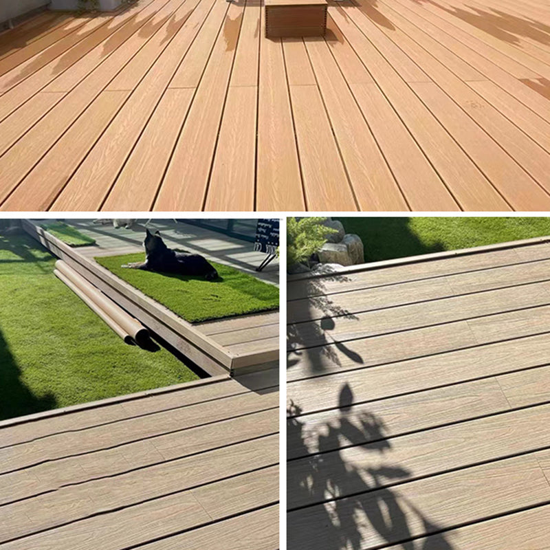 Deck Plank Wooden Outdoor Waterproof Rectangular Floor Board Clearhalo 'Home Improvement' 'home_improvement' 'home_improvement_outdoor_deck_tiles_planks' 'Outdoor Deck Tiles & Planks' 'Outdoor Flooring & Tile' 'Outdoor Remodel' 'outdoor_deck_tiles_planks' 6790034