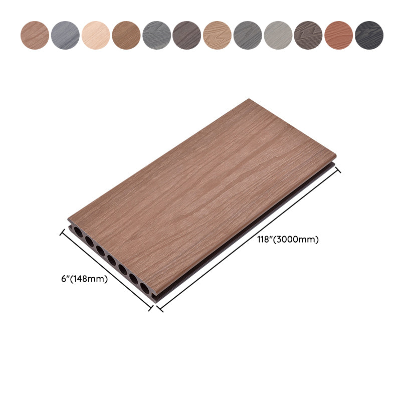 Water Resistant Floor Tile Tradition Wire Brushed Nail Lock Maple Wood for Patio Garden Clearhalo 'Flooring 'Hardwood Flooring' 'hardwood_flooring' 'Home Improvement' 'home_improvement' 'home_improvement_hardwood_flooring' Walls and Ceiling' 6790332