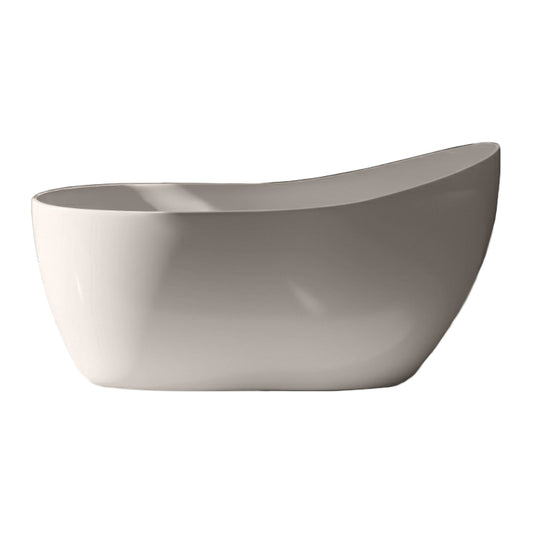 Modern Style Freestanding Soaking Bathtub Single Slipper Acrylic Bathtub for Bathroom Clearhalo 'Bathroom Remodel & Bathroom Fixtures' 'Bathtubs' 'Home Improvement' 'home_improvement' 'home_improvement_bathtubs' 'Showers & Bathtubs' 6795796