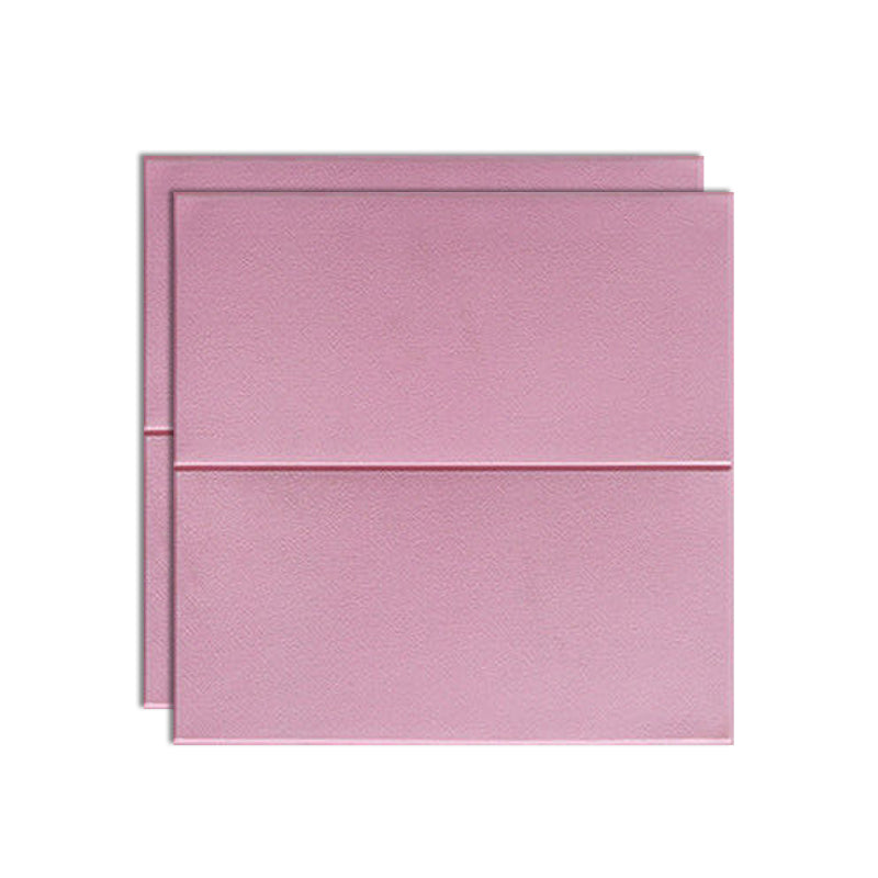 Glam Wall Access Panel Peel and Stick Wall Access Panel for Living Room and Bedroom Pink 0.18"H Clearhalo 'Flooring 'Home Improvement' 'home_improvement' 'home_improvement_wall_paneling' 'Wall Paneling' 'wall_paneling' 'Walls & Ceilings' Walls and Ceiling' 6799642