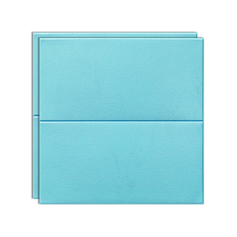 Glam Wall Access Panel Peel and Stick Wall Access Panel for Living Room and Bedroom Blue 0.18"H Clearhalo 'Flooring 'Home Improvement' 'home_improvement' 'home_improvement_wall_paneling' 'Wall Paneling' 'wall_paneling' 'Walls & Ceilings' Walls and Ceiling' 6799644