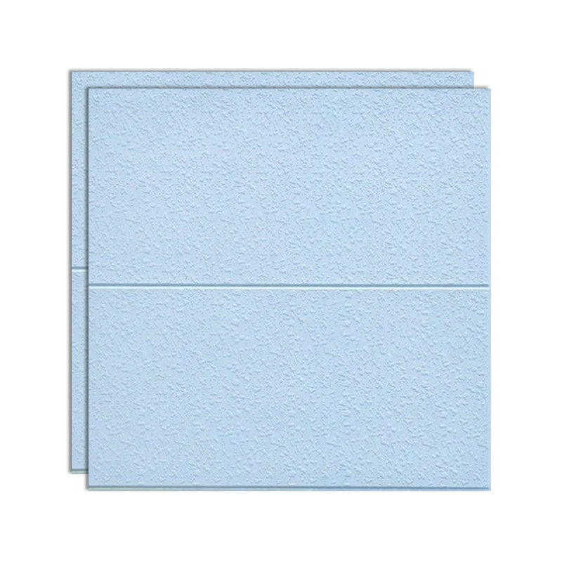 Glam Wall Access Panel Peel and Stick Wall Access Panel for Living Room and Bedroom Light Blue 0.18"H Clearhalo 'Flooring 'Home Improvement' 'home_improvement' 'home_improvement_wall_paneling' 'Wall Paneling' 'wall_paneling' 'Walls & Ceilings' Walls and Ceiling' 6799653
