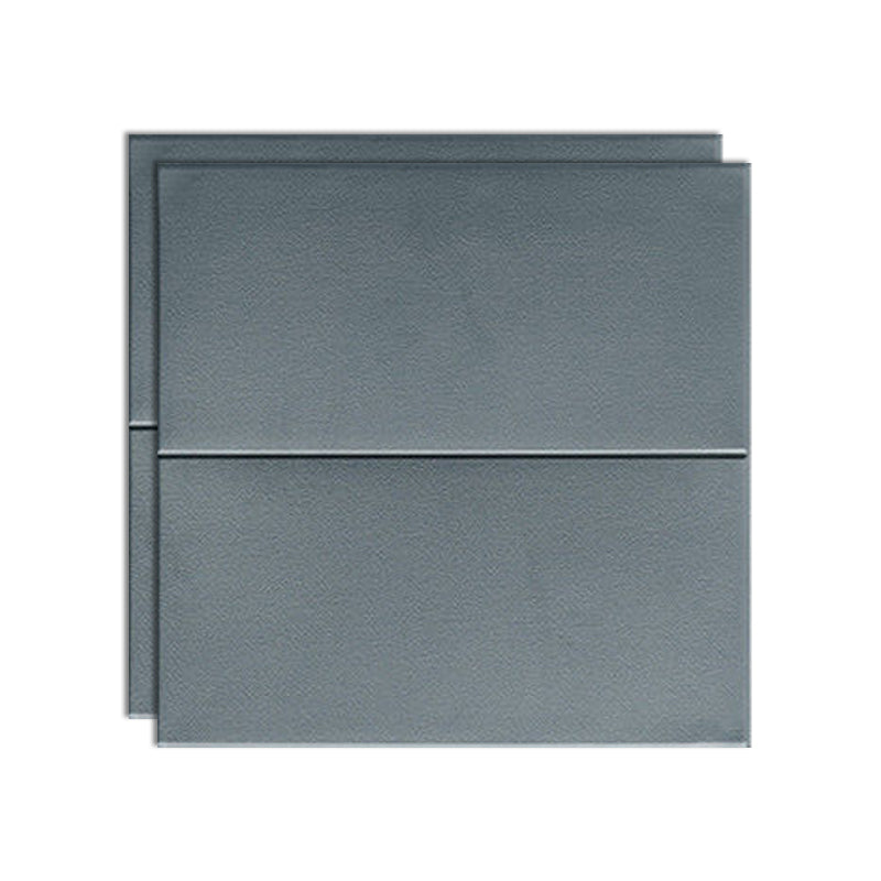 Glam Wall Access Panel Peel and Stick Wall Access Panel for Living Room and Bedroom Silver Gray 0.18"H Clearhalo 'Flooring 'Home Improvement' 'home_improvement' 'home_improvement_wall_paneling' 'Wall Paneling' 'wall_paneling' 'Walls & Ceilings' Walls and Ceiling' 6799657