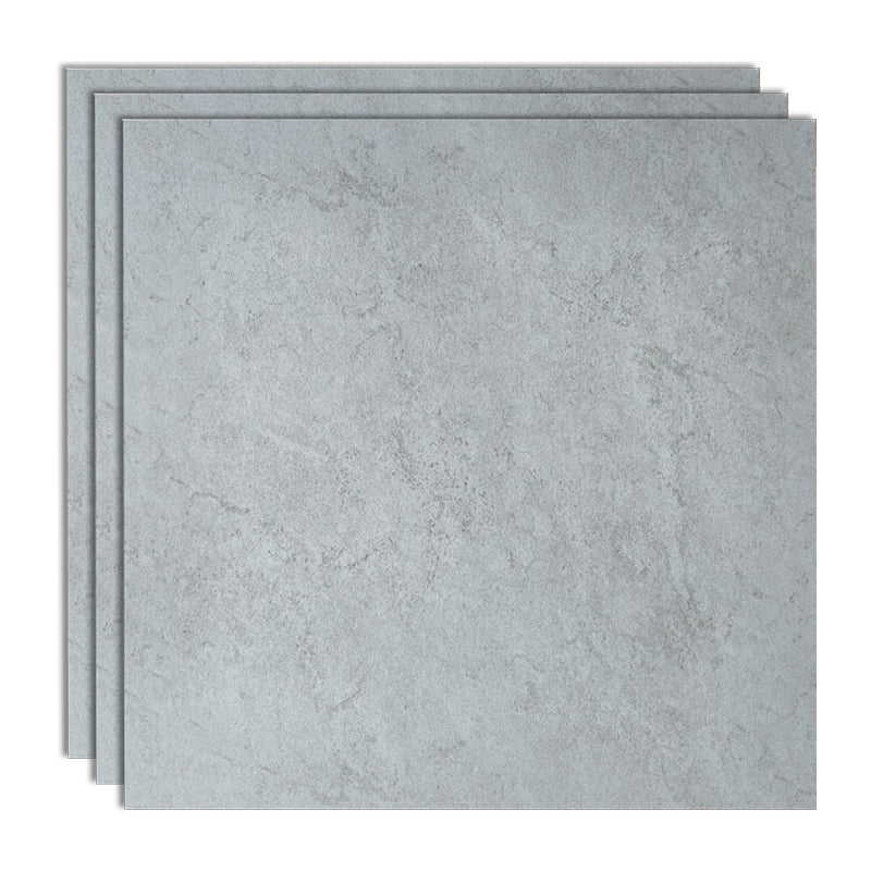 Indoor Square Vinyl Tile Peel and Stick Dirt Resistant Vinyl Tile Grey 24"L x 24"W Clearhalo 'Flooring 'Home Improvement' 'home_improvement' 'home_improvement_vinyl_flooring' 'Vinyl Flooring' 'vinyl_flooring' Walls and Ceiling' 6799812