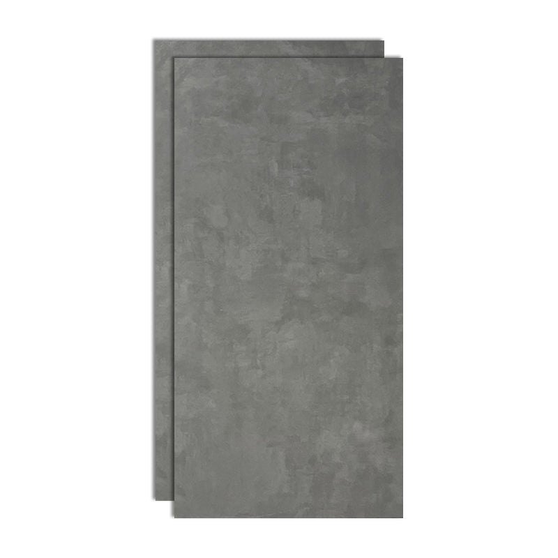 Indoor Floor Tile Solid Rectangle Porcelain Living Room Wall Tile Light Gray Clearhalo 'Floor Tiles & Wall Tiles' 'floor_tiles_wall_tiles' 'Flooring 'Home Improvement' 'home_improvement' 'home_improvement_floor_tiles_wall_tiles' Walls and Ceiling' 6800079