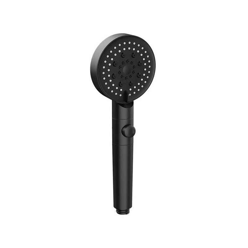 Round Pressurized Shower Head 6-Setting Adjustable Water Flow Handheld Shower Head Clearhalo 'Bathroom Remodel & Bathroom Fixtures' 'Home Improvement' 'home_improvement' 'home_improvement_shower_heads' 'Shower Heads' 'shower_heads' 'Showers & Bathtubs Plumbing' 'Showers & Bathtubs' 6800615