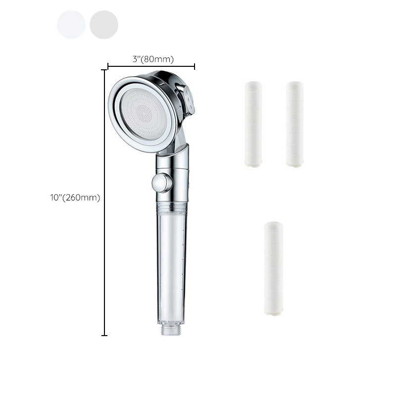 Metal Shower Head Modern Handheld Shower Head with Adjustable Spray Pattern Clearhalo 'Bathroom Remodel & Bathroom Fixtures' 'Home Improvement' 'home_improvement' 'home_improvement_shower_heads' 'Shower Heads' 'shower_heads' 'Showers & Bathtubs Plumbing' 'Showers & Bathtubs' 6800752