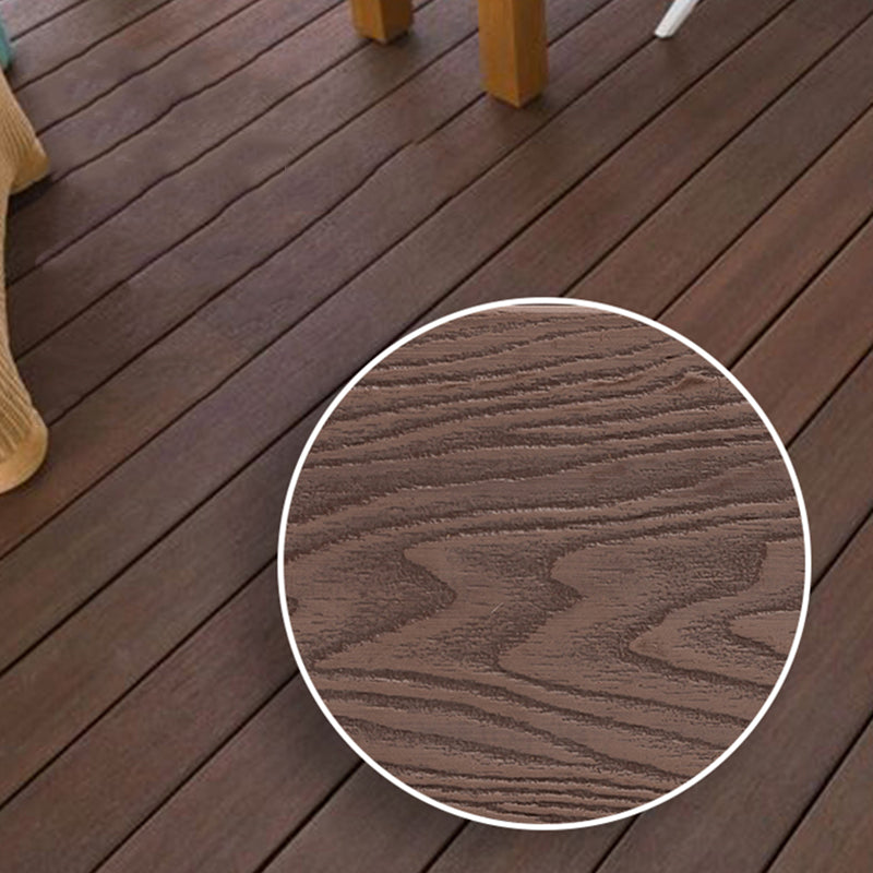 Rectangle Engineered Wooden Floor Water Resistant Floor Tile for Patio Garden Clearhalo 'Flooring 'Hardwood Flooring' 'hardwood_flooring' 'Home Improvement' 'home_improvement' 'home_improvement_hardwood_flooring' Walls and Ceiling' 6802024