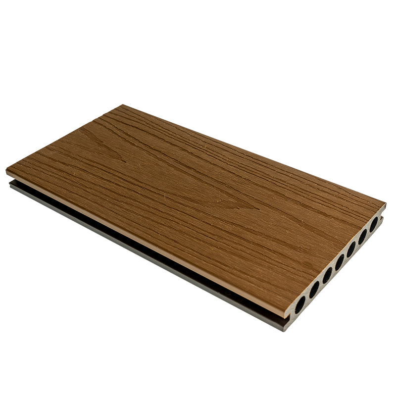 Tradition Engineered Floor Tile Water Resistant Nail Lock Outdoor Wooden Floor Dark Brown Clearhalo 'Flooring 'Hardwood Flooring' 'hardwood_flooring' 'Home Improvement' 'home_improvement' 'home_improvement_hardwood_flooring' Walls and Ceiling' 6802049