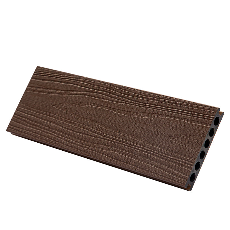 Tradition Engineered Floor Tile Water Resistant Nail Lock Outdoor Wooden Floor Chocolate Clearhalo 'Flooring 'Hardwood Flooring' 'hardwood_flooring' 'Home Improvement' 'home_improvement' 'home_improvement_hardwood_flooring' Walls and Ceiling' 6802056