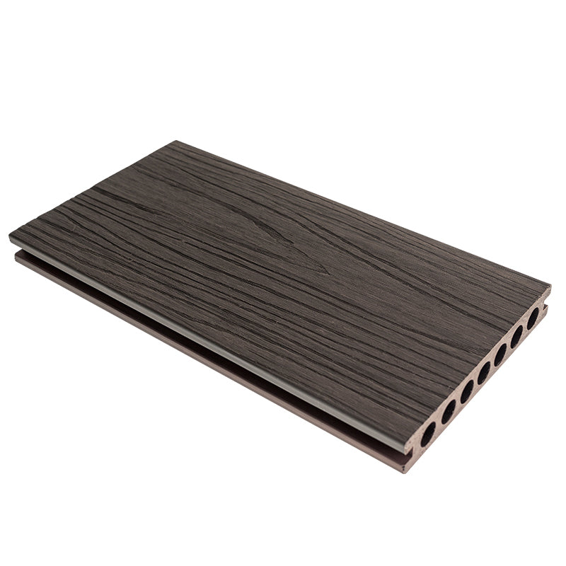 Tradition Engineered Floor Tile Water Resistant Nail Lock Outdoor Wooden Floor Brown-Black Clearhalo 'Flooring 'Hardwood Flooring' 'hardwood_flooring' 'Home Improvement' 'home_improvement' 'home_improvement_hardwood_flooring' Walls and Ceiling' 6802058