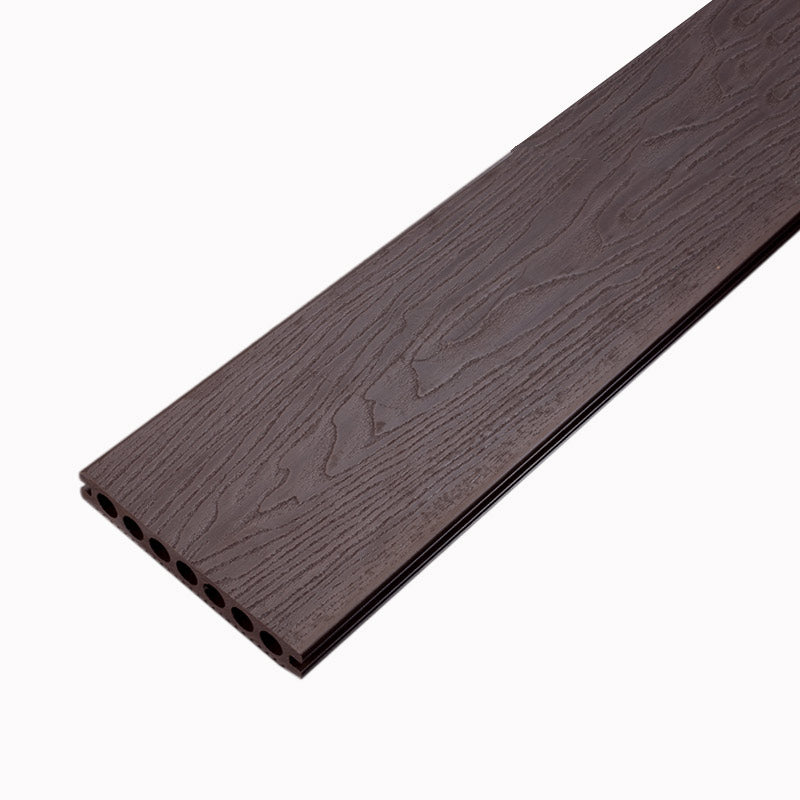 Rectangle Engineered Wooden Floor Water Resistant Smooth Floor Tile for Patio Garden Light Coffee Clearhalo 'Flooring 'Hardwood Flooring' 'hardwood_flooring' 'Home Improvement' 'home_improvement' 'home_improvement_hardwood_flooring' Walls and Ceiling' 6802071