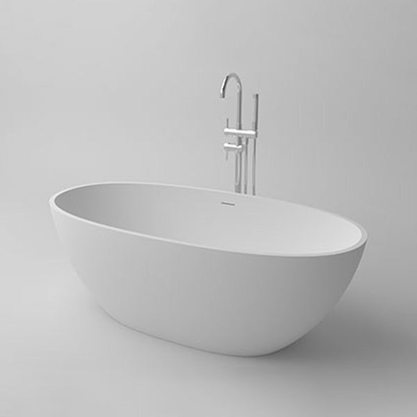 Modern Stone Oval Bathtub Antique Finish Freestanding Bath Tub Clearhalo 'Bathroom Remodel & Bathroom Fixtures' 'Bathtubs' 'Home Improvement' 'home_improvement' 'home_improvement_bathtubs' 'Showers & Bathtubs' 6811941