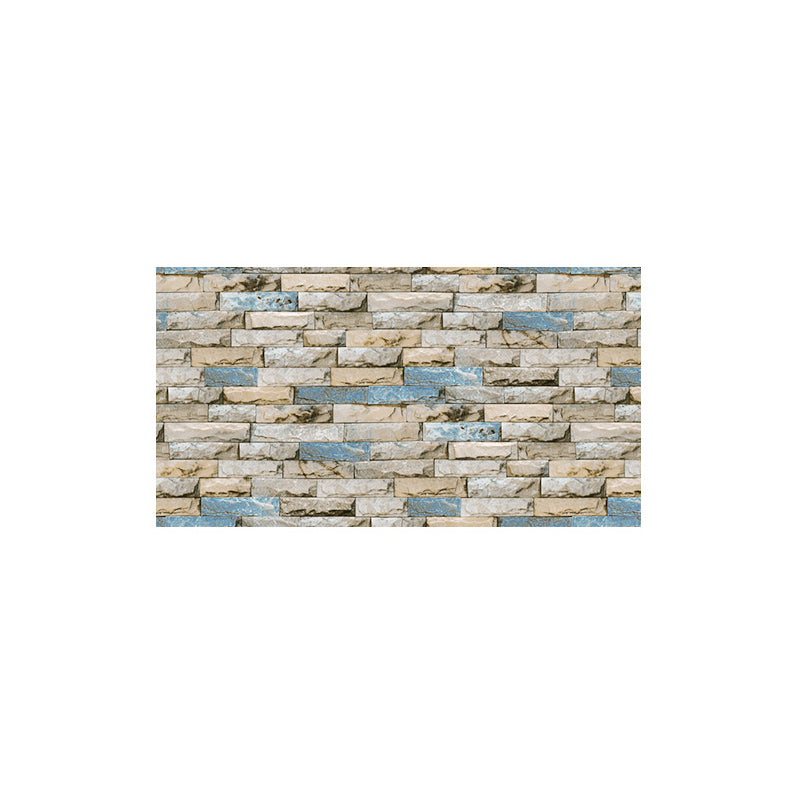 Industrial Wall Plank Brick Print Bathroom and Living Room Wall Panels Gray-Blue Clearhalo 'Flooring 'Home Improvement' 'home_improvement' 'home_improvement_wall_paneling' 'Wall Paneling' 'wall_paneling' 'Walls & Ceilings' Walls and Ceiling' 6819074