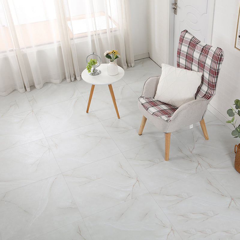 Peel and Stick PVC Flooring Low Gloss PVC Flooring with Stone Look White Clearhalo 'Flooring 'Home Improvement' 'home_improvement' 'home_improvement_vinyl_flooring' 'Vinyl Flooring' 'vinyl_flooring' Walls and Ceiling' 6822843