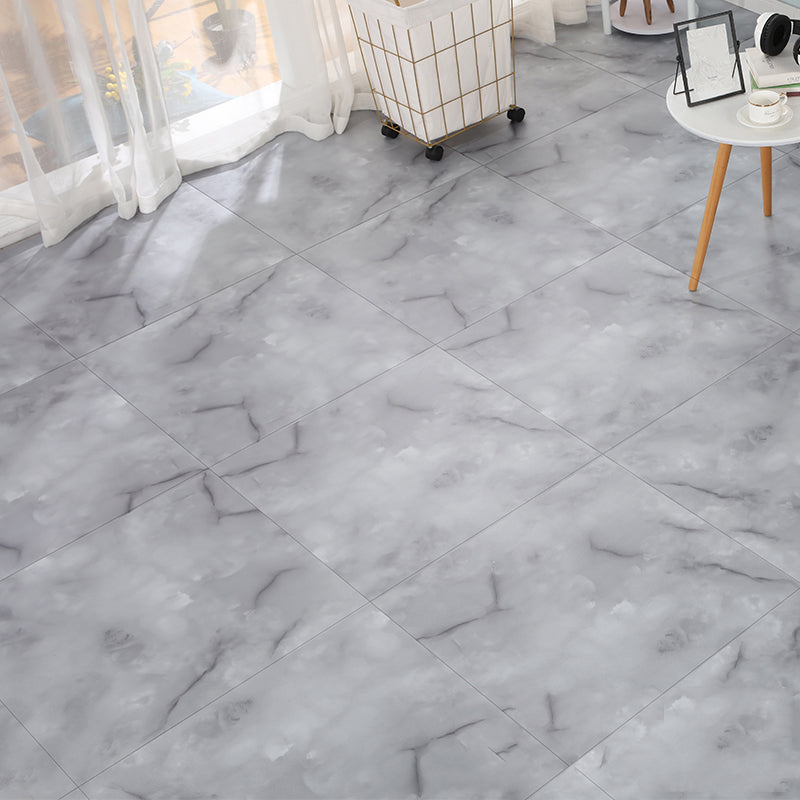 Peel and Stick PVC Flooring Low Gloss PVC Flooring with Stone Look Light Gray-White Clearhalo 'Flooring 'Home Improvement' 'home_improvement' 'home_improvement_vinyl_flooring' 'Vinyl Flooring' 'vinyl_flooring' Walls and Ceiling' 6822868