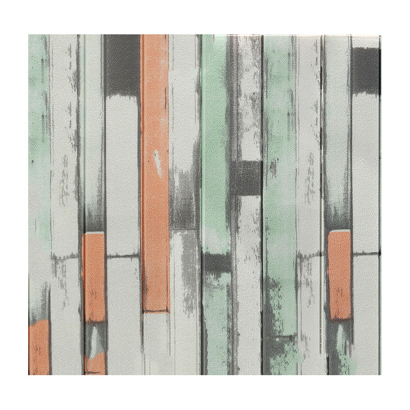 Farmhouse Plastic Wall Panel Peel and Press Wall Panel with Waterproof Green Gray Clearhalo 'Flooring 'Home Improvement' 'home_improvement' 'home_improvement_wall_paneling' 'Wall Paneling' 'wall_paneling' 'Walls & Ceilings' Walls and Ceiling' 6822921