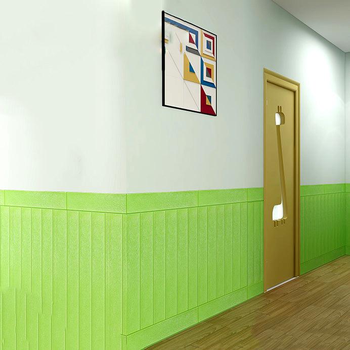 Farmhouse Plastic Wall Panel Peel and Press Wall Panel with Waterproof Green Clearhalo 'Flooring 'Home Improvement' 'home_improvement' 'home_improvement_wall_paneling' 'Wall Paneling' 'wall_paneling' 'Walls & Ceilings' Walls and Ceiling' 6822925