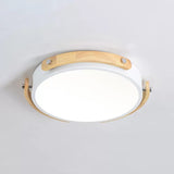 Study Room Round Ceiling Mount Light Acrylic Macaron Stylish Undertint Ceiling Light White Clearhalo 'Ceiling Lights' 'Close To Ceiling Lights' 'Close to ceiling' 'Flush mount' Lighting' 68302