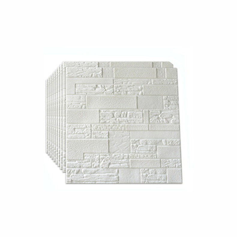 Modern Tin Backsplash Paneling 3D Foam Cotton Wall Ceiling Wood Board Set of 40 Clearhalo 'Flooring 'Home Improvement' 'home_improvement' 'home_improvement_wall_paneling' 'Wall Paneling' 'wall_paneling' 'Walls & Ceilings' Walls and Ceiling' 6835280_202fd3b9-e770-45ad-8f52-0f96a2de6aab