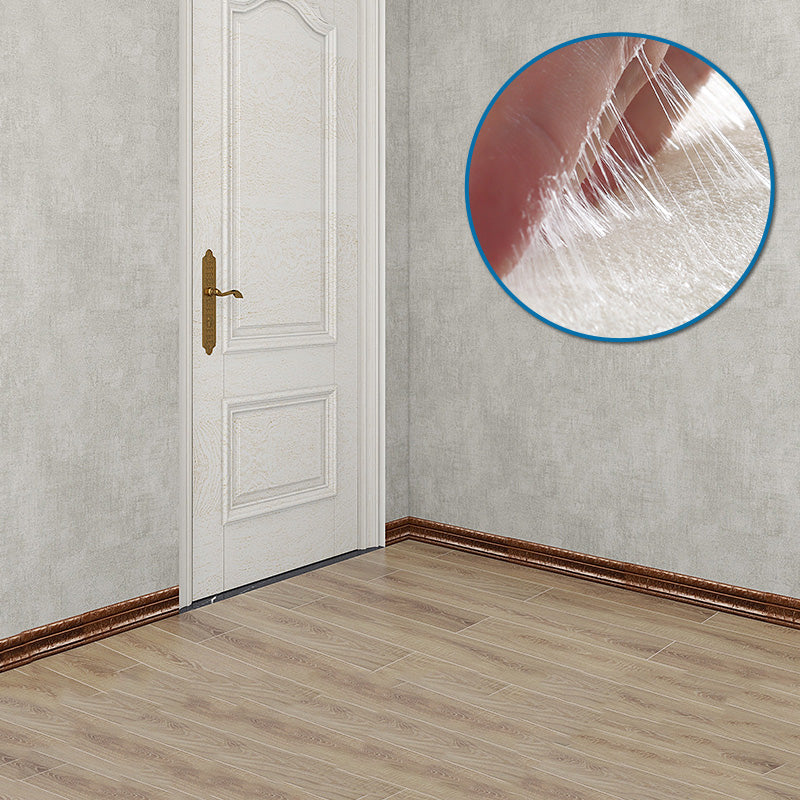 Modern Pearl Wainscoting PVC Baseboard Access Panel Peel and Stick Wall Baseboard Coppery Nano Strong Glue Fund Clearhalo 'Flooring 'Home Improvement' 'home_improvement' 'home_improvement_wall_paneling' 'Wall Paneling' 'wall_paneling' 'Walls & Ceilings' Walls and Ceiling' 6835362