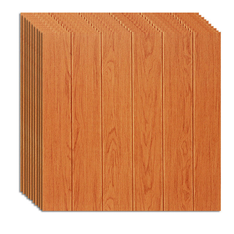 Farmhouse Wall Plank 3D Brick Bedroom and Living Room Wall Panels Set of 10 Red Clearhalo 'Flooring 'Home Improvement' 'home_improvement' 'home_improvement_wall_paneling' 'Wall Paneling' 'wall_paneling' 'Walls & Ceilings' Walls and Ceiling' 6835390