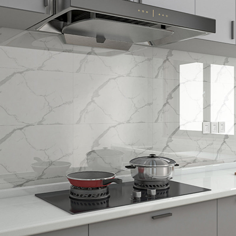 Modern Kitchen Tile Waterproof Smooth Peel and Stick Backsplash Tile Clearhalo 'Flooring 'Home Improvement' 'home_improvement' 'home_improvement_peel_stick_blacksplash' 'Peel & Stick Backsplash Tile' 'peel_stick_blacksplash' 'Walls & Ceilings' Walls and Ceiling' 6835543