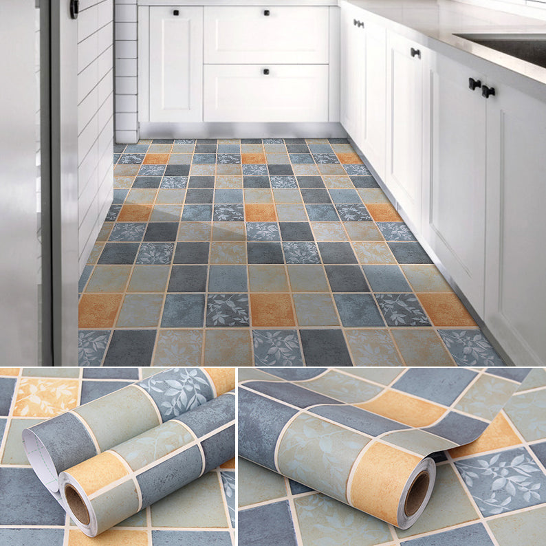 Modern PVC Flooring Geometric Pattern Peel and Stick Vinyl Plank Flooring Clearhalo 'Flooring 'Home Improvement' 'home_improvement' 'home_improvement_vinyl_flooring' 'Vinyl Flooring' 'vinyl_flooring' Walls and Ceiling' 6836992