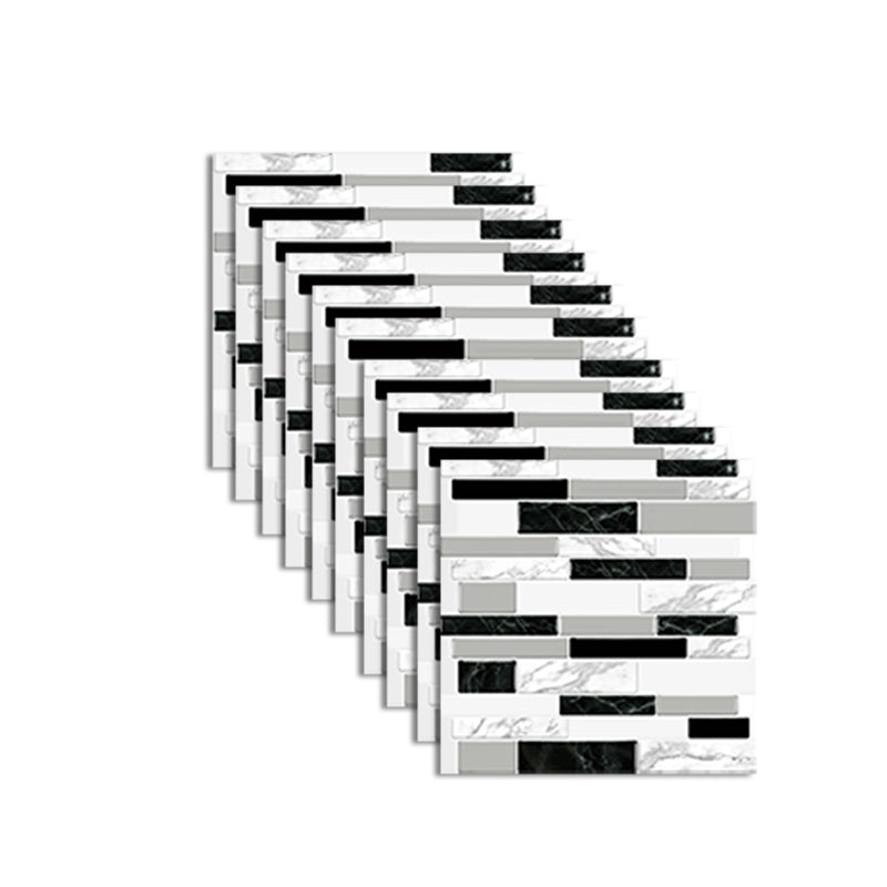 Peel and Stick Wall Tile Rectangle PVC Subway Waterproof Peel & Stick Tile 10-Pack Camel Clearhalo 'Flooring 'Home Improvement' 'home_improvement' 'home_improvement_peel_stick_blacksplash' 'Peel & Stick Backsplash Tile' 'peel_stick_blacksplash' 'Walls & Ceilings' Walls and Ceiling' 6842468