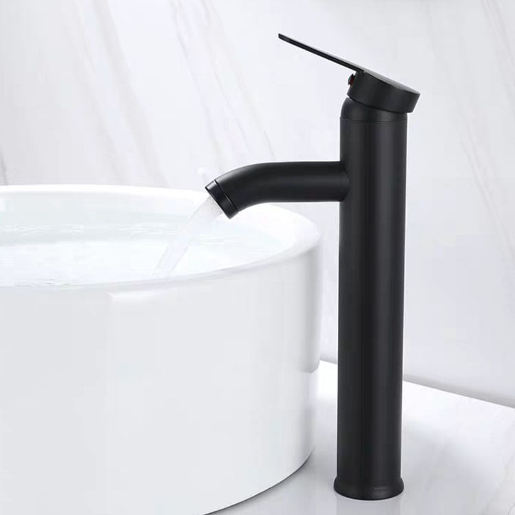 Modern Sink Faucet Stainless Steel Basin Lavatory Faucet for Bathroom Clearhalo 'Bathroom Remodel & Bathroom Fixtures' 'Bathroom Sink Faucets' 'Bathroom Sinks & Faucet Components' 'bathroom_sink_faucets' 'Home Improvement' 'home_improvement' 'home_improvement_bathroom_sink_faucets' 6848721