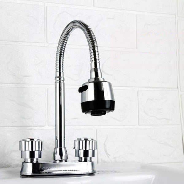 Modern Style Vessel Faucet Copper Knob Handle Low Arc Vessel Faucet 9.8" Supply Lines Not Included Clearhalo 'Bathroom Remodel & Bathroom Fixtures' 'Bathroom Sink Faucets' 'Bathroom Sinks & Faucet Components' 'bathroom_sink_faucets' 'Home Improvement' 'home_improvement' 'home_improvement_bathroom_sink_faucets' 6848736