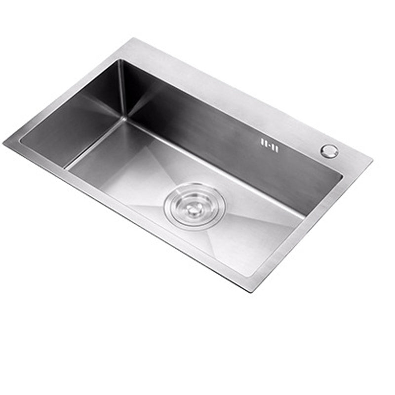 Contemporary Workstation Sink Stainless Steel Undermount Kitchen Sink Clearhalo 'Home Improvement' 'home_improvement' 'home_improvement_kitchen_sinks' 'Kitchen Remodel & Kitchen Fixtures' 'Kitchen Sinks & Faucet Components' 'Kitchen Sinks' 'kitchen_sinks' 6849110