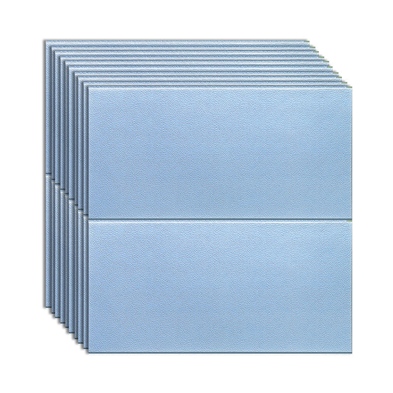 Modern Plastic Wall Access Panel Peel and Stick Wall Access Panel Blue 0.12" Clearhalo 'Flooring 'Home Improvement' 'home_improvement' 'home_improvement_wall_paneling' 'Wall Paneling' 'wall_paneling' 'Walls & Ceilings' Walls and Ceiling' 6850213