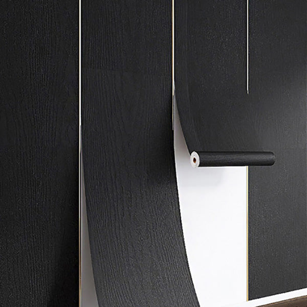 Modern Style Wall Access Panel Peel and Stick Wall Access Panel with Wood Look Black Clearhalo 'Flooring 'Home Improvement' 'home_improvement' 'home_improvement_wall_paneling' 'Wall Paneling' 'wall_paneling' 'Walls & Ceilings' Walls and Ceiling' 6859719