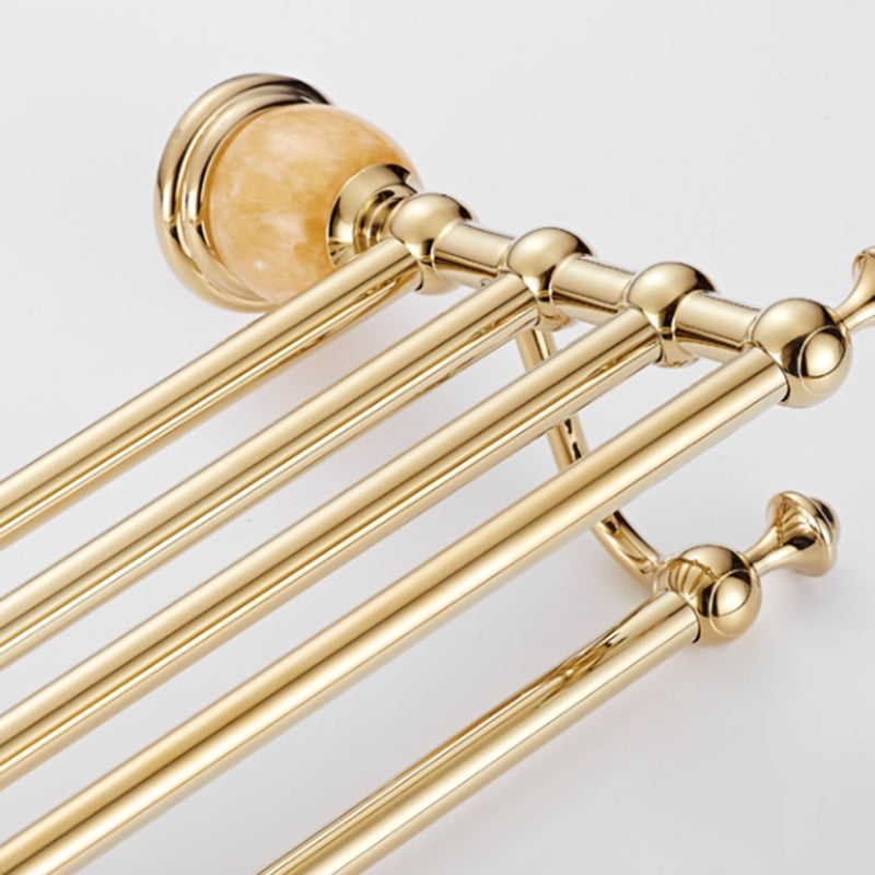 Contemporary Brushed Brass Bathroom Accessory As Individual Or As a Set Clearhalo 'Bathroom Hardware Sets' 'Bathroom Hardware' 'Bathroom Remodel & Bathroom Fixtures' 'bathroom_hardware_sets' 'Home Improvement' 'home_improvement' 'home_improvement_bathroom_hardware_sets' 6864386