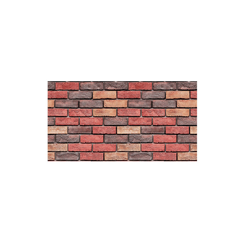 Farmhouse Wall Plank 3D Print Bathroom Living Room Brick Wall Panels Brick Red Clearhalo 'Flooring 'Home Improvement' 'home_improvement' 'home_improvement_wall_paneling' 'Wall Paneling' 'wall_paneling' 'Walls & Ceilings' Walls and Ceiling' 6872476
