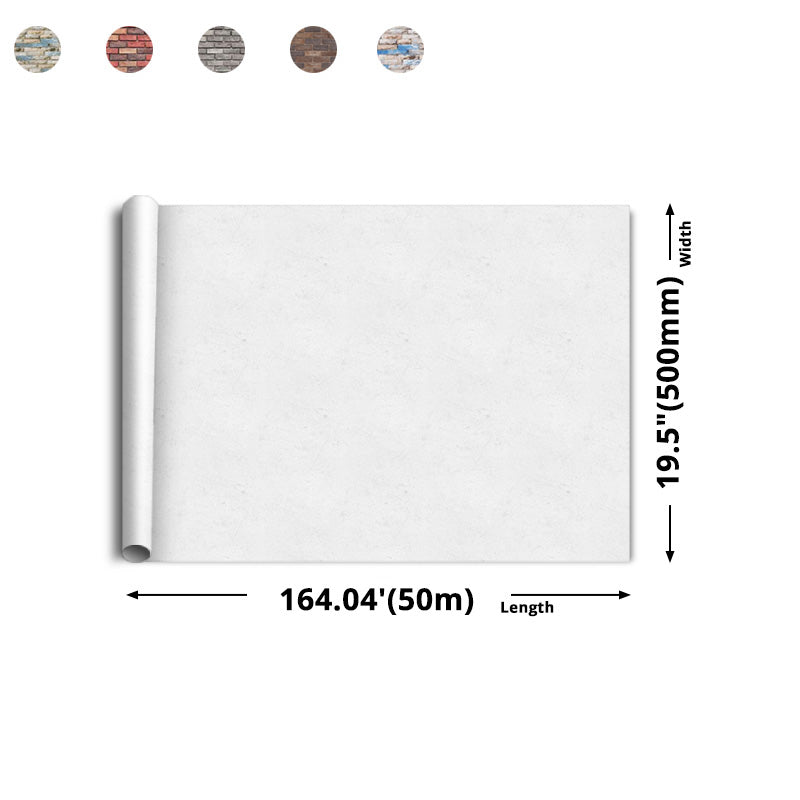 Farmhouse Wall Plank 3D Print Bathroom Living Room Brick Wall Panels Clearhalo 'Flooring 'Home Improvement' 'home_improvement' 'home_improvement_wall_paneling' 'Wall Paneling' 'wall_paneling' 'Walls & Ceilings' Walls and Ceiling' 6872488
