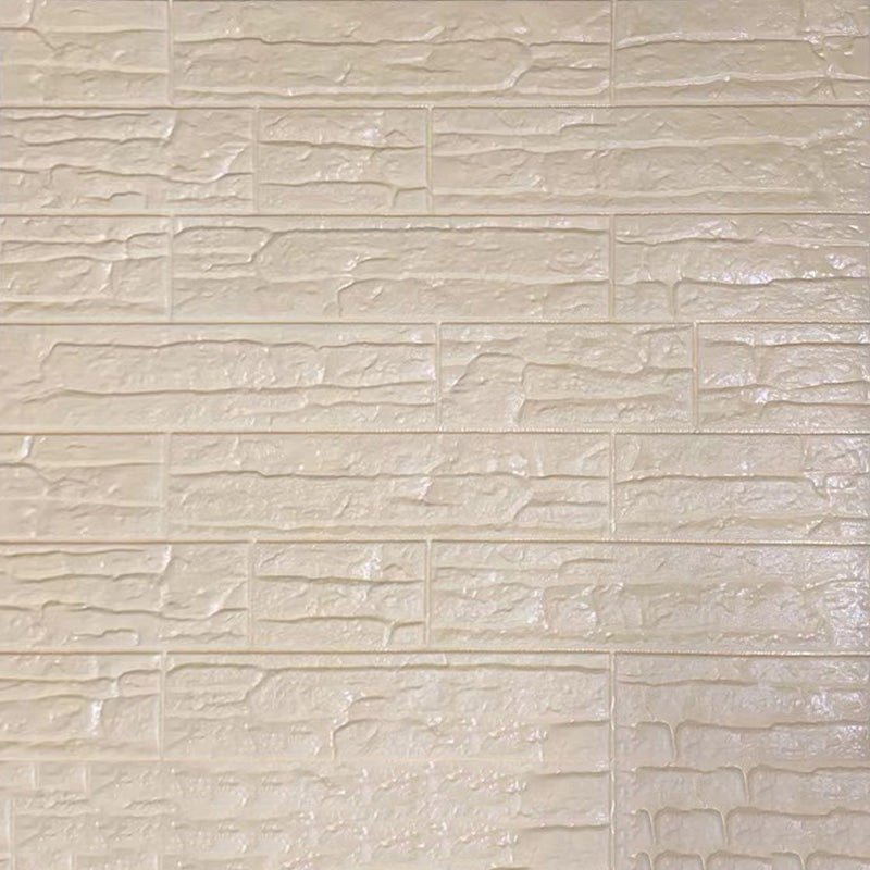 Modern Pearl Wainscoting PVC Wall Access Panel Peel and Stick Wall Tile Beige Clearhalo 'Flooring 'Home Improvement' 'home_improvement' 'home_improvement_wall_paneling' 'Wall Paneling' 'wall_paneling' 'Walls & Ceilings' Walls and Ceiling' 6872601