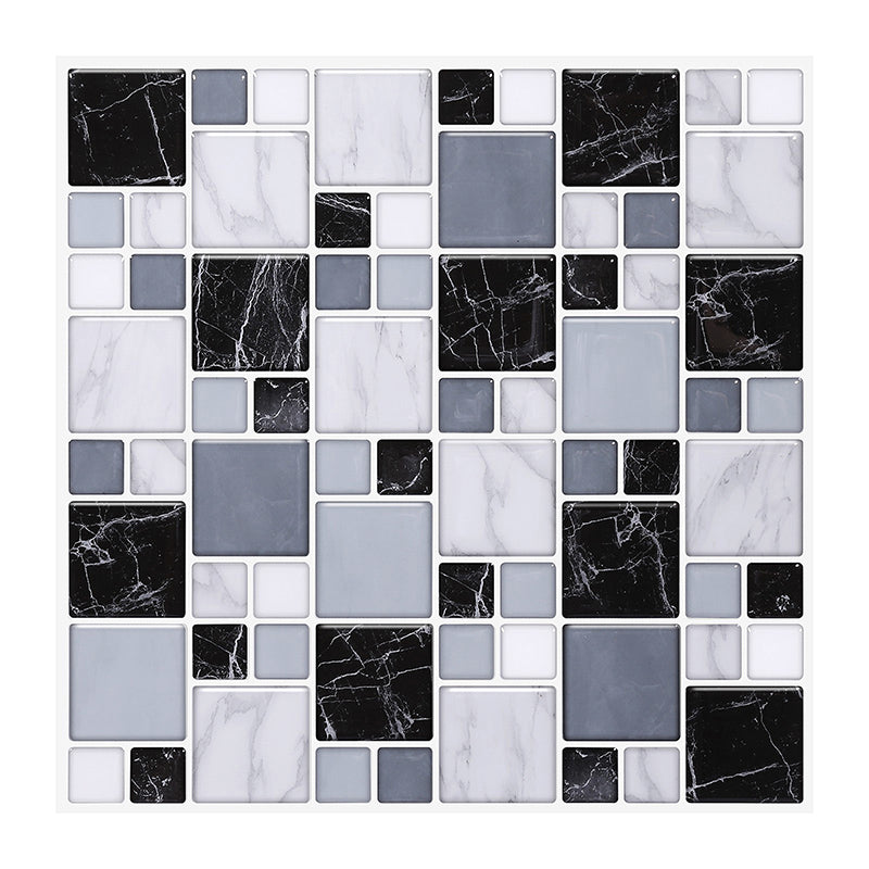 Pattern Matte Color Stone Peel and Paste Mosaic Tile Peel and Paste Tile Set of 2 Clearhalo 'Flooring 'Home Improvement' 'home_improvement' 'home_improvement_peel_stick_blacksplash' 'Peel & Stick Backsplash Tile' 'peel_stick_blacksplash' 'Walls & Ceilings' Walls and Ceiling' 6872622