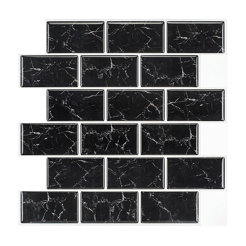 Pattern Matte Color Stone Peel and Paste Mosaic Tile Peel and Paste Tile Set of 2 Clearhalo 'Flooring 'Home Improvement' 'home_improvement' 'home_improvement_peel_stick_blacksplash' 'Peel & Stick Backsplash Tile' 'peel_stick_blacksplash' 'Walls & Ceilings' Walls and Ceiling' 6872625