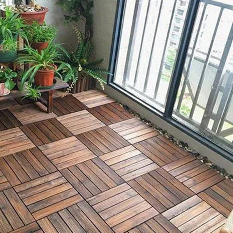 Traditional Wood Flooring Click-Locking Slip Resistant Hardwood Flooring Clearhalo 'Flooring 'Hardwood Flooring' 'hardwood_flooring' 'Home Improvement' 'home_improvement' 'home_improvement_hardwood_flooring' Walls and Ceiling' 6872866